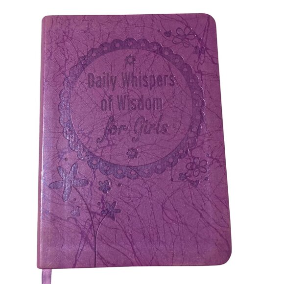 Daily Whispers Of Wisdom For Girls Devotional Book Christian Scripture - Picture 1 of 5